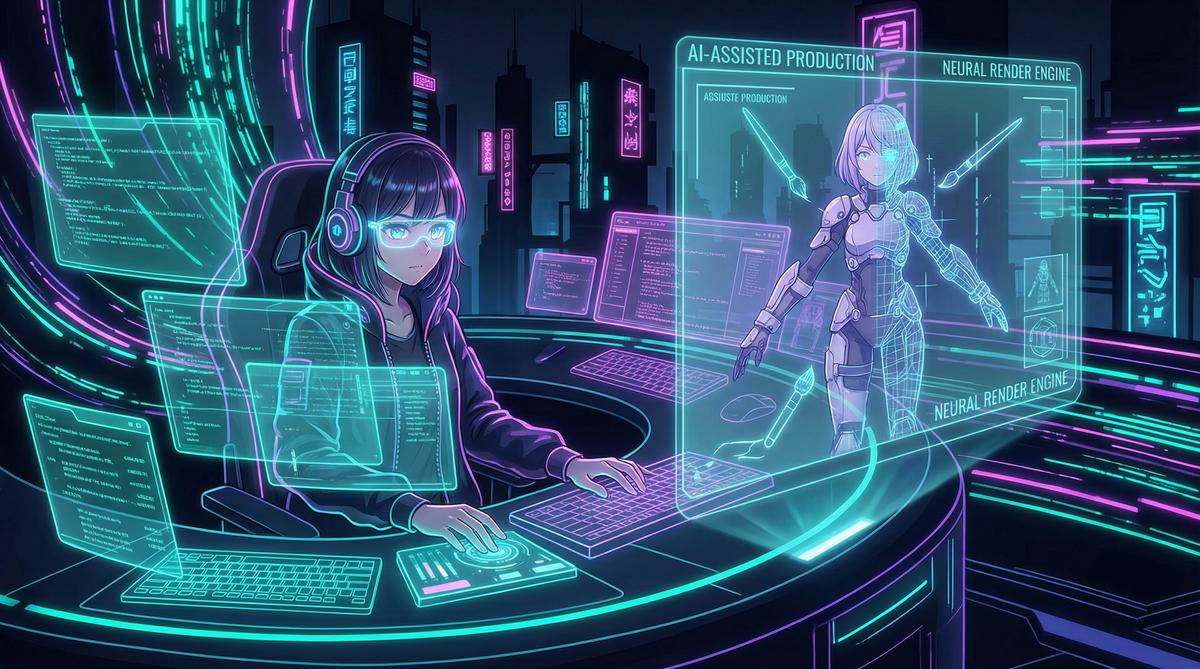 海角 AI动漫制作技术